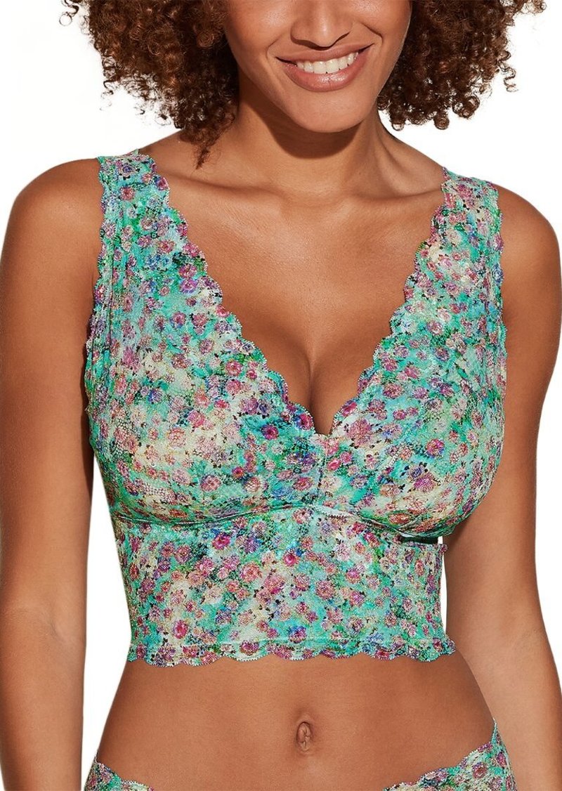 Cosabella Never Say Never Printed Curvy Plunge Bralette