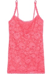 Cosabella Woman Never Say Never Sassie Stretch-lace Camisole Bright Pink