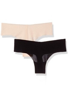 Cosabella Women's Aire Low Rise Thong 2 Pack  Medium/Large