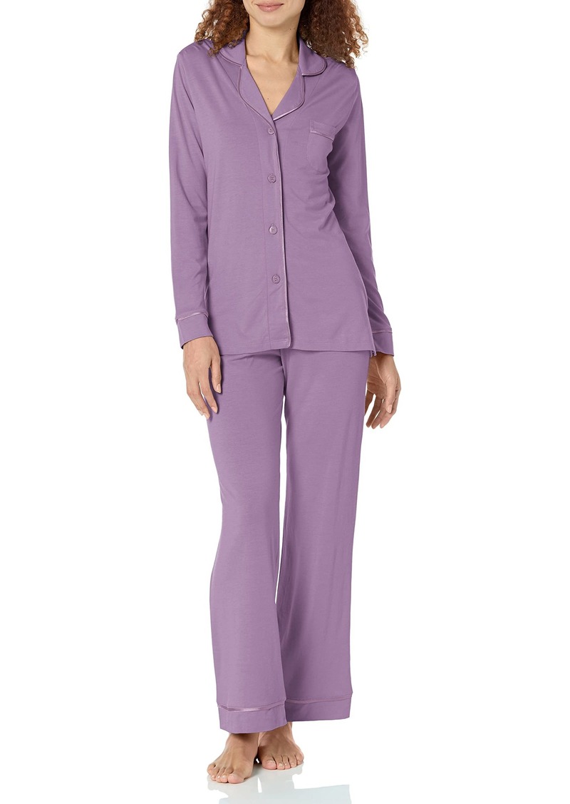 Cosabella Women's Plus Size Bella Long Sleeve Top & Pant Pajama Set