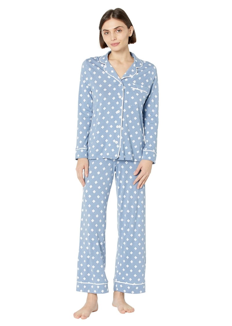 Cosabella Women's Bella Printed Petite Long Sleeve Top & Pant Pajama Set  PS