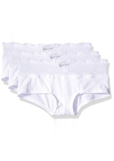 Cosabella Women's Dolce Boyshort 3 Pack Set White
