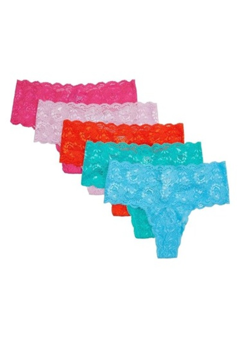 Cosabella Never Say Never Comfie Thongs 5Pk