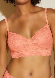 Cosabella Women's Never Say Never Sweetie Bra In Coral Breeze