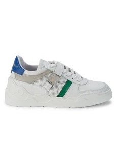 Costume National Colorblock Leather Sneakers