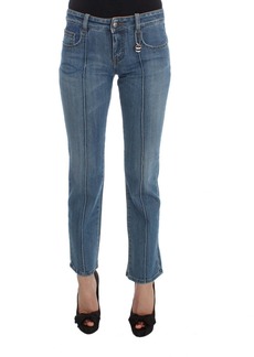 Costume National Cotton Slim Fit Cropped Women's Jeans