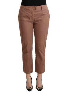 Costume National Cotton Tape Cropped Women's Pants