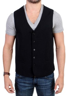 Costume National wool blend casual Men's vest