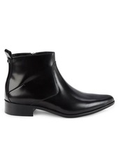Costume National Leather Ankle Boots