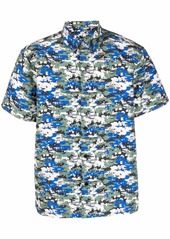 Costume National patterned short-sleeved shirt