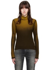 COTTON CITIZEN Brown Verona Turtleneck