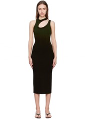 COTTON CITIZEN Green Verona Midi Dress