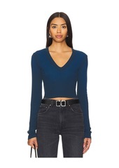 COTTON CITIZEN Verona Crop U Neck Shirt