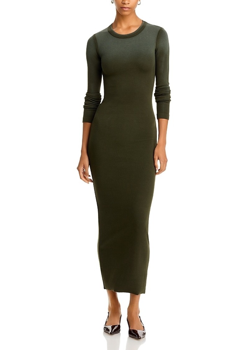 Cotton Citizen Verona Ribbed Coated Dress