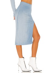 COTTON CITIZEN x REVOLVE Melbourne Midi Skirt With Slit