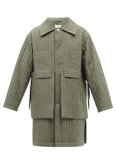 Craig Green - Quilted-cotton Parka - Mens - Green
