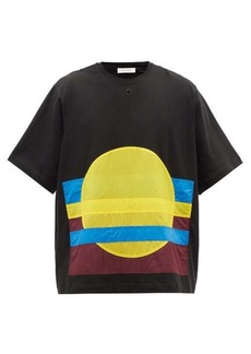 Craig Green - Sun-appliqué Cotton-jersey T-shirt - Mens - Black