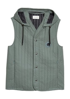 Craig Green Coated Hole Quilted Hooded Vest at Nordstrom