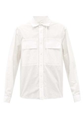 Craig Green Laced cotton-poplin shirt
