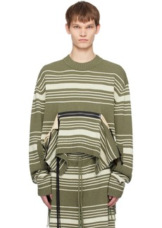 Craig Green SSENSE Exclusive Green Sweater
