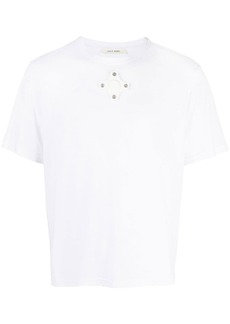 Craig Green eyelet-detail short-sleeve T-shirt