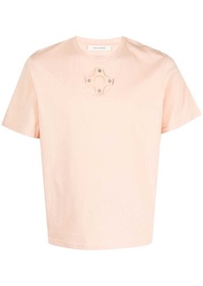 Craig Green eyelet-detail short-sleeve T-shirt