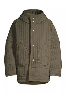 Craig Green Quilted Split Hooded Parka