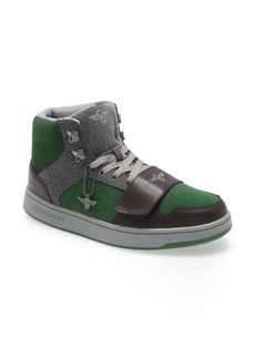 Creative Recreation Cesario Hi XXI Sneaker in Brown/Green/Charcoal at Nordstrom