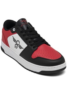 Creative Recreation Men's Dion Low Casual Sneakers from Finish Line - Black, Red, White