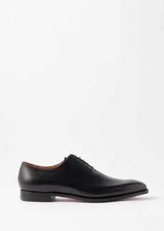 Crockett & Jones - Alex Leather Derby Shoes - Mens - Black