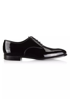 Crockett & Jones Main Overton Patent Leather Oxford Shoes