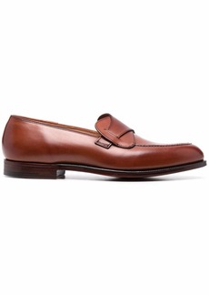 Crockett & Jones polished leather loafers