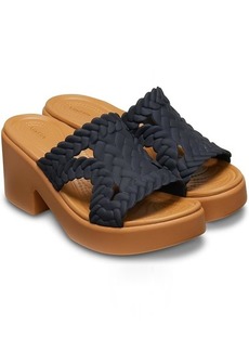 Crocs Brooklyn Woven Slide Heels