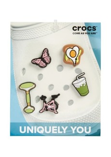 CROCS Assorted 5-Pack Jibbitz Shoe Charms in White at Nordstrom