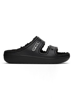 Crocs Black Classic Cozzzy Sandals