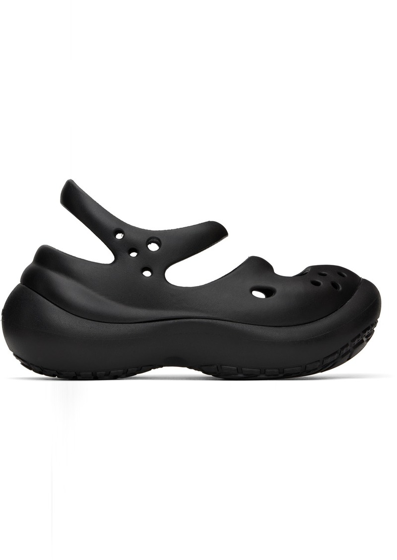 Crocs Black Phaedra Heeled Sandals