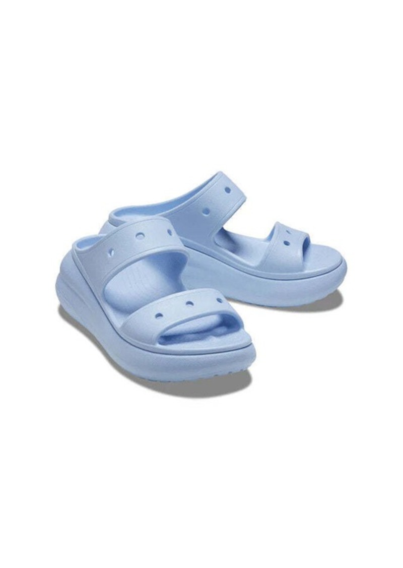 Crocs Classic Crush 207670-4NS Unisex Blue Calcite Comfort Slip-on Sandals CRO62