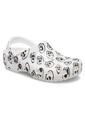 CROCS Classic Skull Print Clog