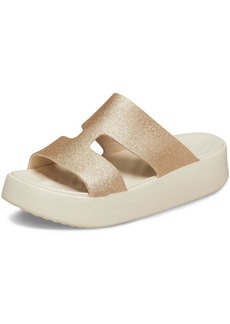 Crocs Getaway Platform H-Strap Wedge Sandals for Women  Numeric_