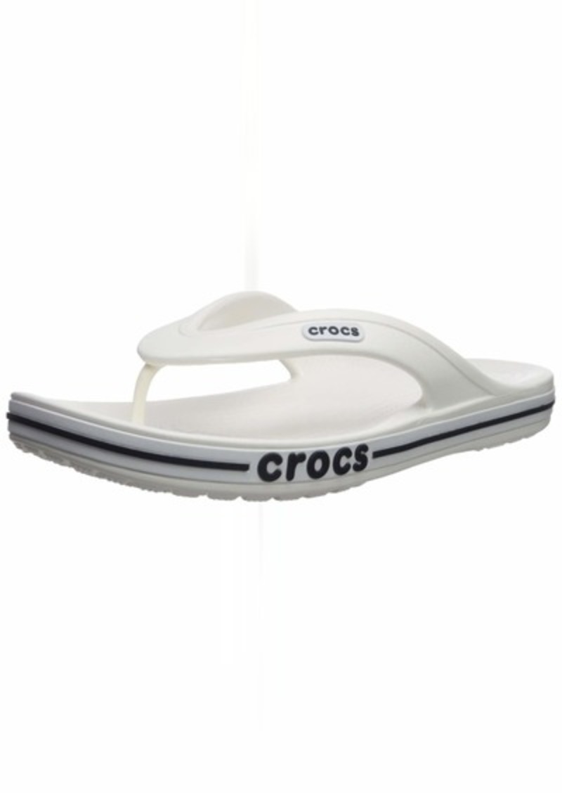 crocs bayaband navy flip flops