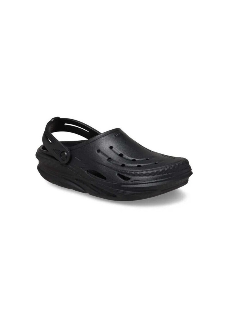 Crocs Off Grid 209501-001 Cut Out Clog Unisex Black Molded Croslite Casual POW87