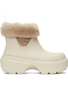 Crocs Off-White Stomp Boots