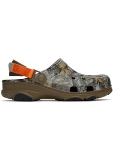 Crocs Taupe Realtree Edition All-Terrain Sandals