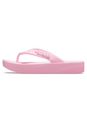 Crocs Women's Classic Flip Flops Platform Sandals  Numeric_