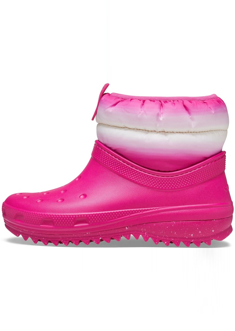 Crocs Women's Classic Neo Puff Shorty Boot W Snow  Numeric_