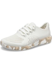 Crocs Women's Literide Pacer Lace-Up Sneakers Camo/Almost Whi  Women