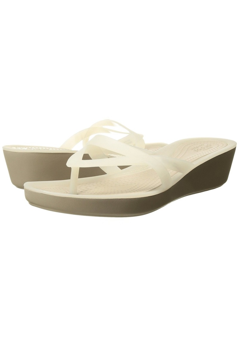 crocs isabella wedge