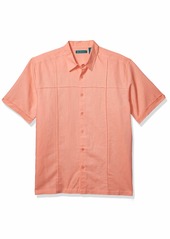 Cubavera Men's Cross Pintuck Shirt