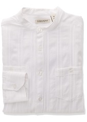 Cubavera Men's Long Sleeve Cotton Banded Dobby Shirt
