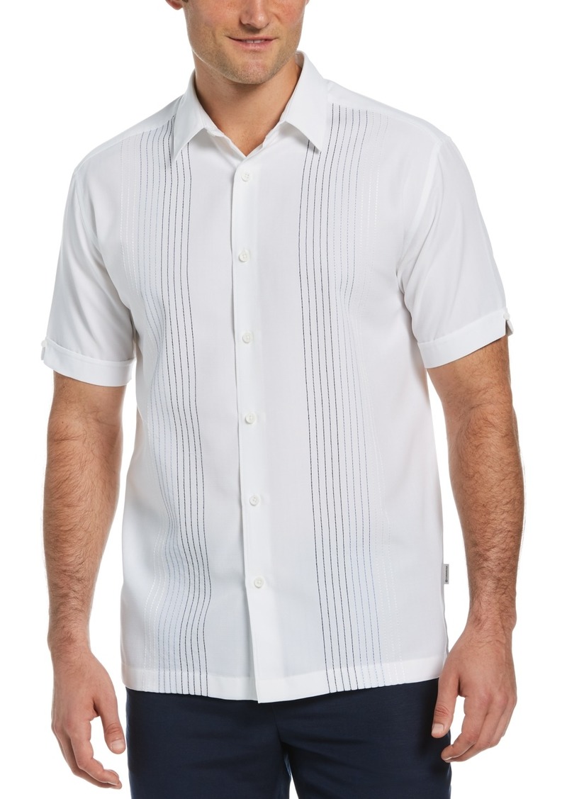 Cubavera Men's Ombre Stripe Shirt - Brilliant